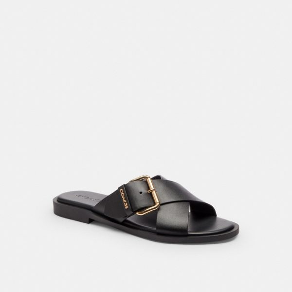 Coach Outlet Crisscross Buckle Sandal - Preorder