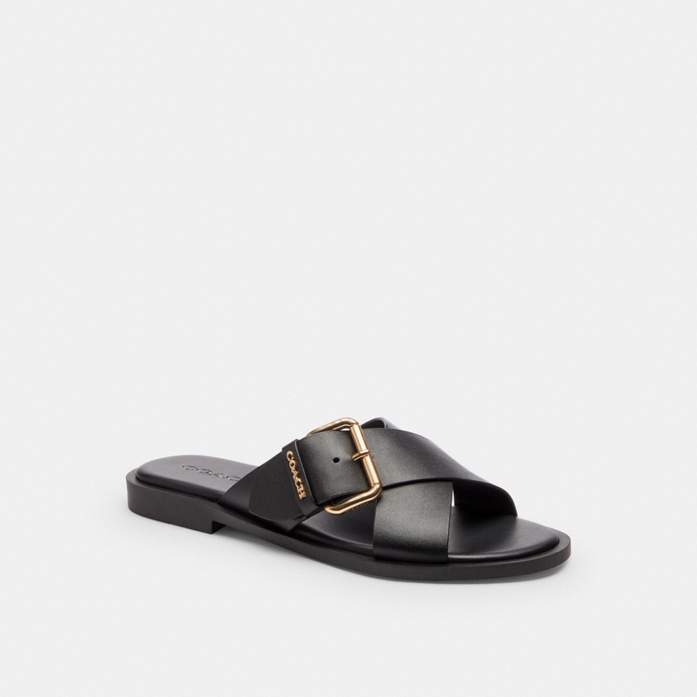 Coach Outlet Crisscross Buckle Sandal - Preorder