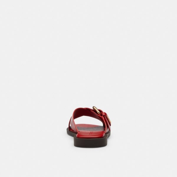 Coach Outlet Crisscross Buckle Sandal - Preorder