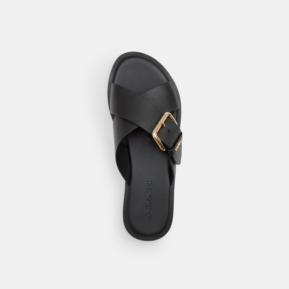 Coach Outlet Crisscross Buckle Sandal - Preorder