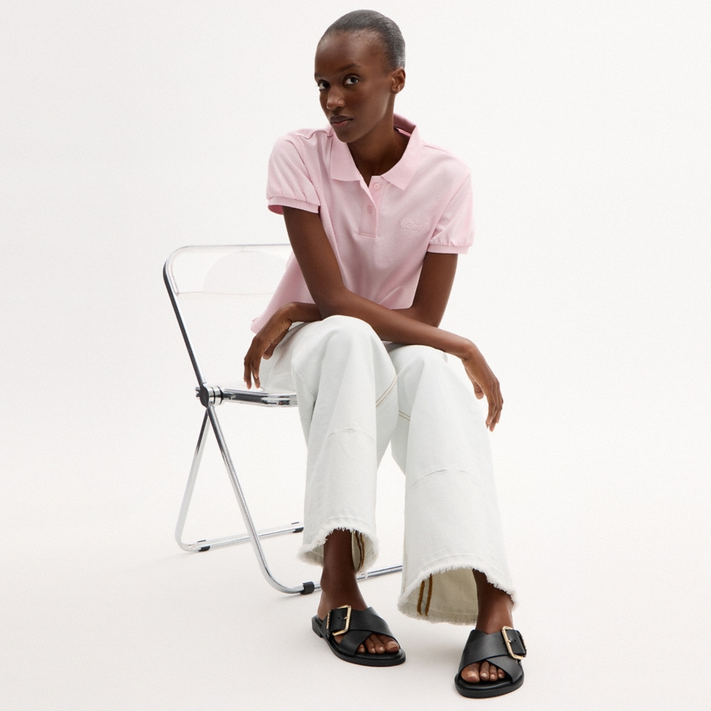 Coach Outlet Crisscross Buckle Sandal - Preorder