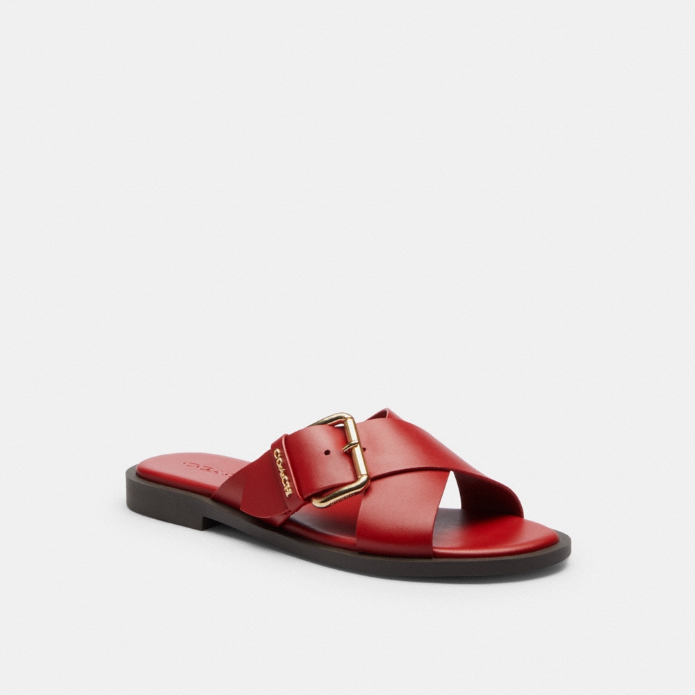 Coach Outlet Crisscross Buckle Sandal - Preorder