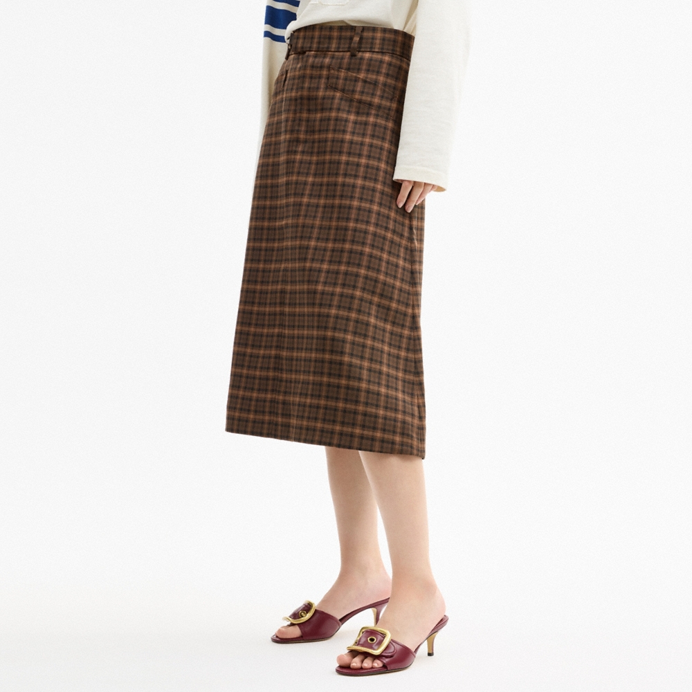 Coach Margot Sandal With Oversized Buckle In Loved Leather - Preorder