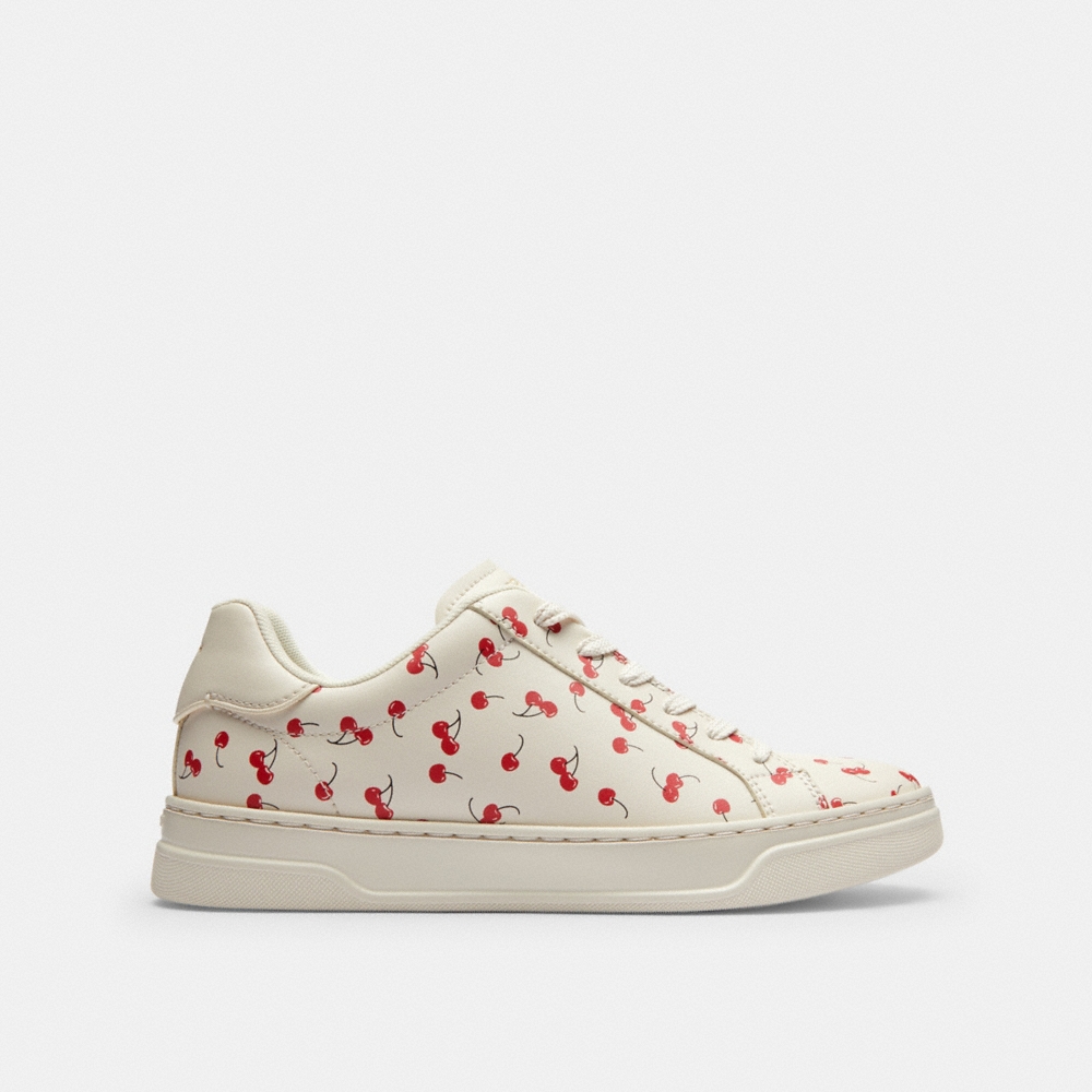 Coach Outlet High Line Sneaker With Cherry Print - Preorder