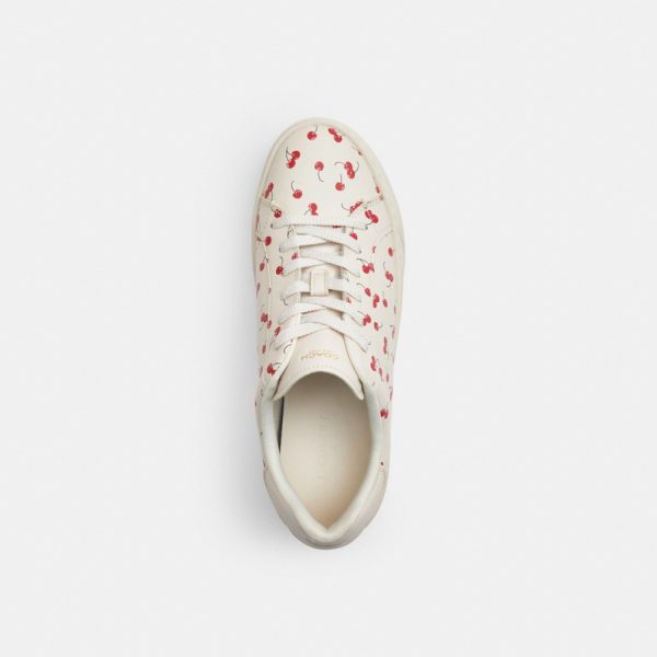 Coach Outlet High Line Sneaker With Cherry Print - Preorder