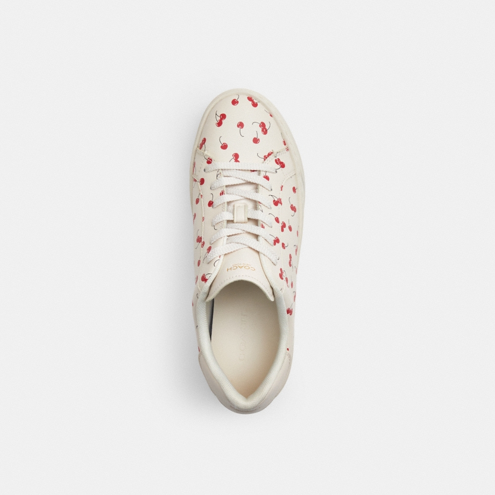 Coach Outlet High Line Sneaker With Cherry Print - Preorder