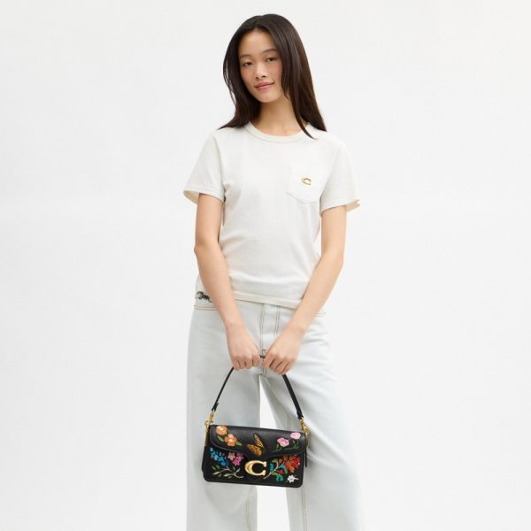 Coach Tabby Shoulder Bag 26 With American Craft Inlay - Preorder