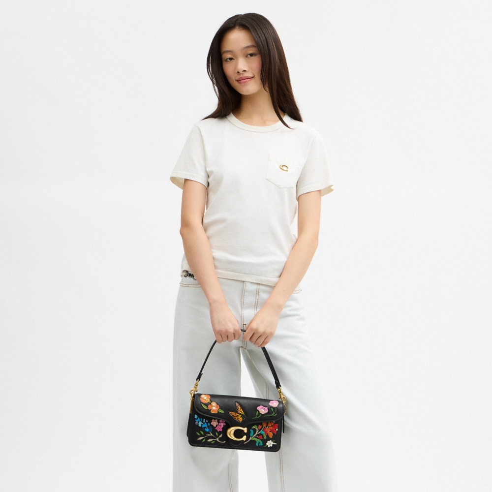 Coach Tabby Shoulder Bag 26 With American Craft Inlay - Preorder