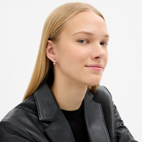 Coach Outlet Repeated C Huggie Earrings - Preorder