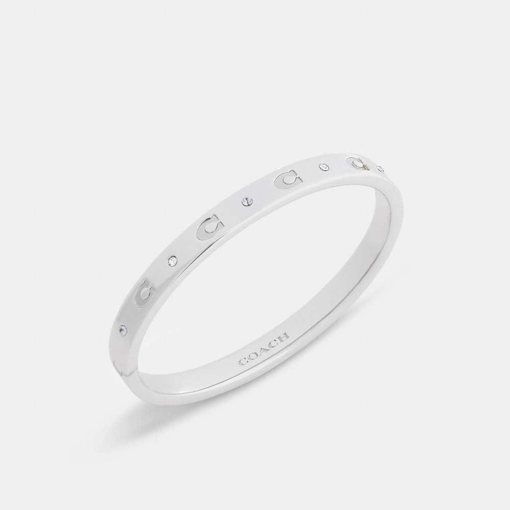 Coach Repeated C Hinged Bangle - Preorder