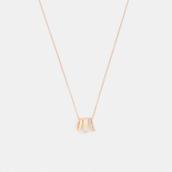 Coach Outlet Repeated C Rondelle Necklace - Preorder