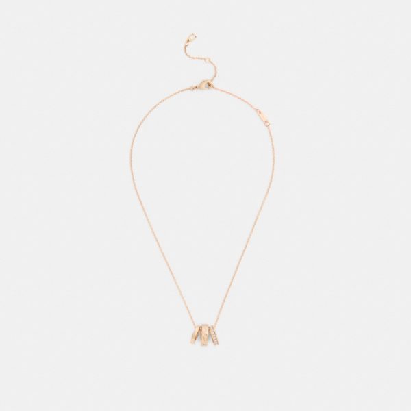 Coach Outlet Repeated C Rondelle Necklace - Preorder