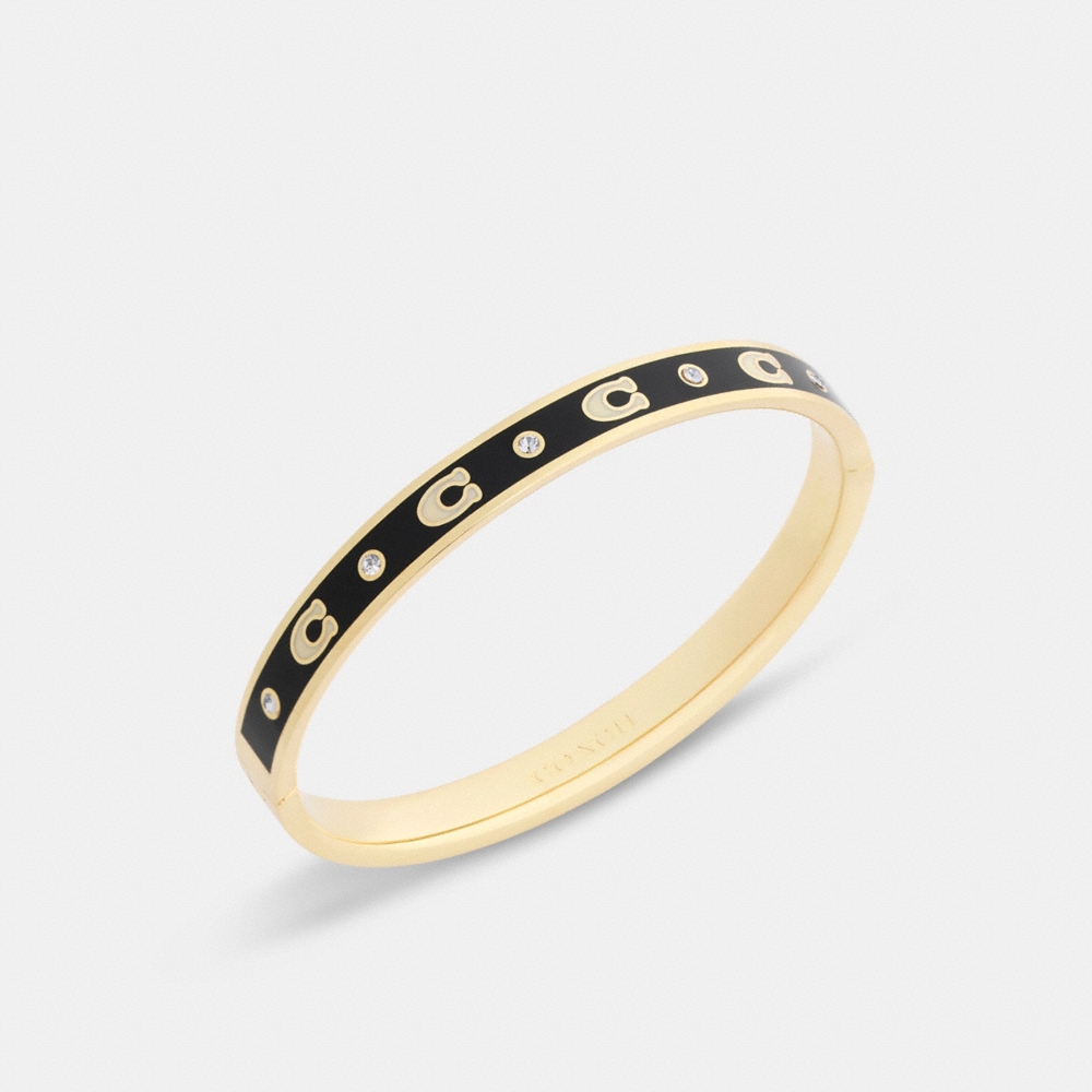 Coach Outlet Repeated C Hinged Bangle - Preorder
