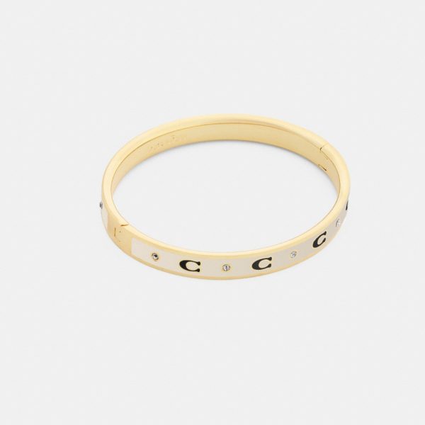 Coach Outlet Repeated C Hinged Bangle - Preorder