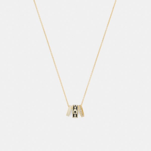 Coach Outlet Repeated C Rondelle Necklace - Preorder