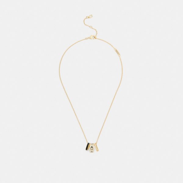 Coach Outlet Repeated C Rondelle Necklace - Preorder