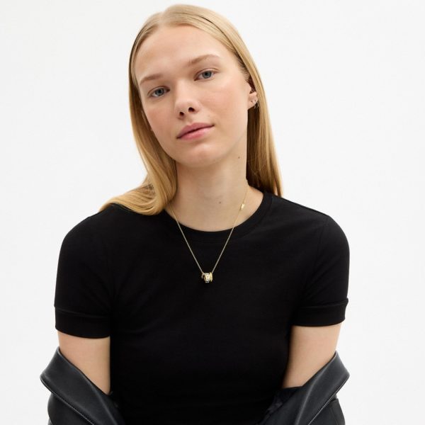 Coach Outlet Repeated C Rondelle Necklace - Preorder