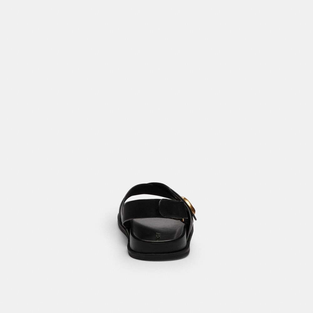 Coach Outlet Sculpted C Criss Cross Sandal - Preorder