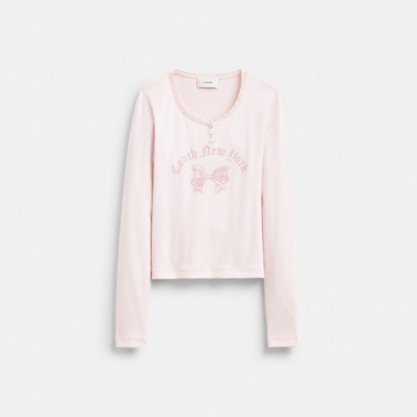Coach Outlet Skate Graphic Long Sleeve T-Shirt - Preorder