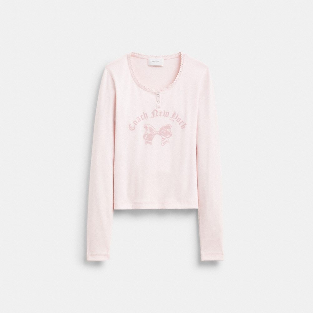 Coach Outlet Skate Graphic Long Sleeve T-Shirt - Preorder