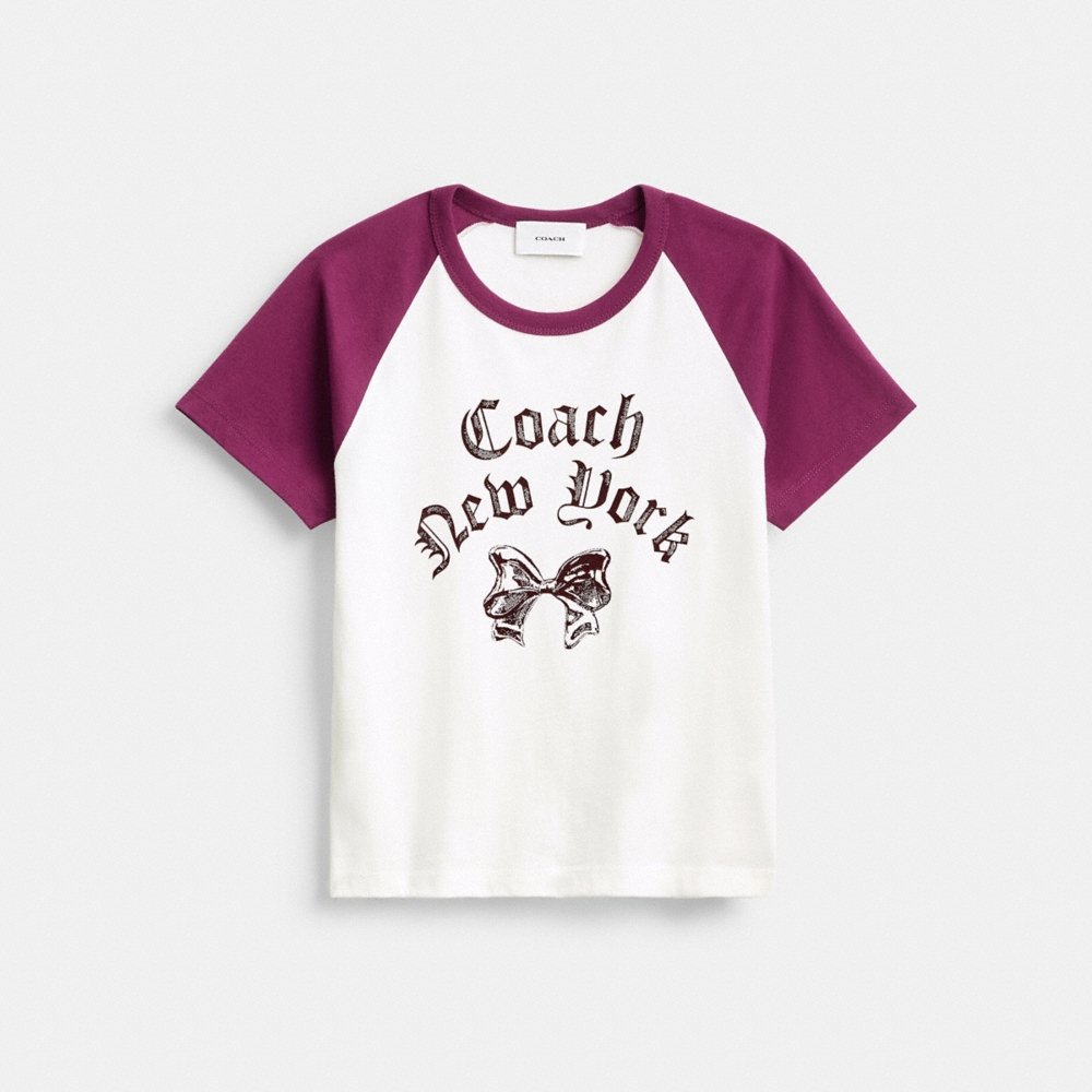 Coach Outlet Skate Graphic Raglan T-Shirt - Preorder