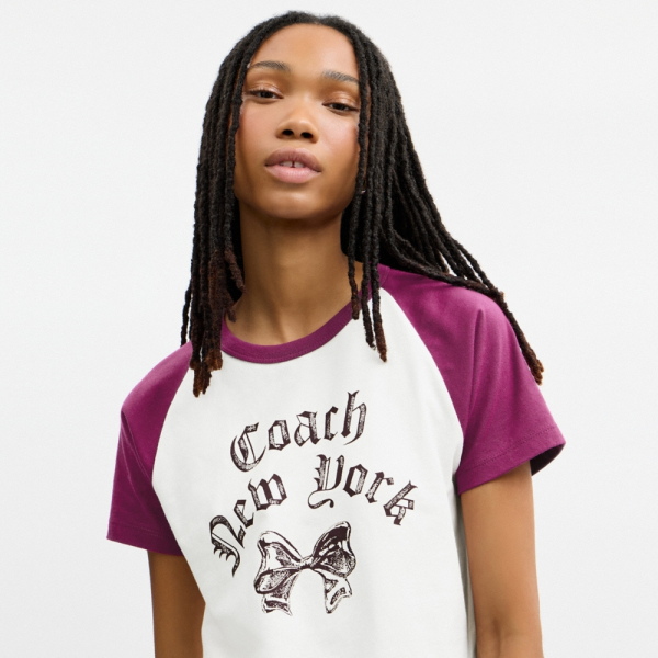 Coach Outlet Skate Graphic Raglan T-Shirt - Preorder