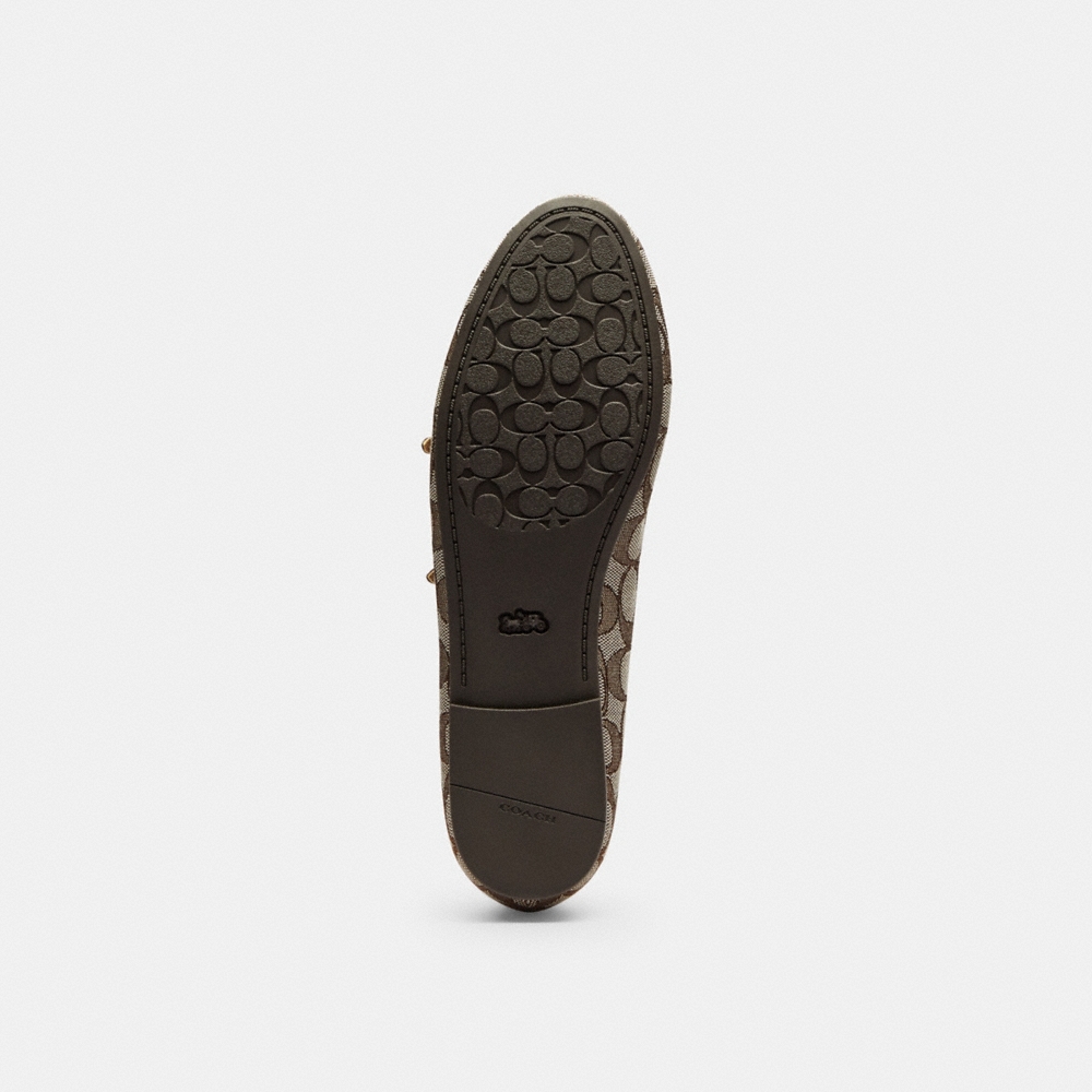 Coach Outlet Double Buckle Mary Jane In Signature Jacquard - Preorder