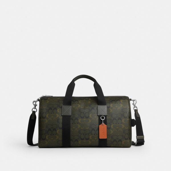 Coach Outlet Explorer Duffle Bag 45 In Signature Camo Print - Preorder