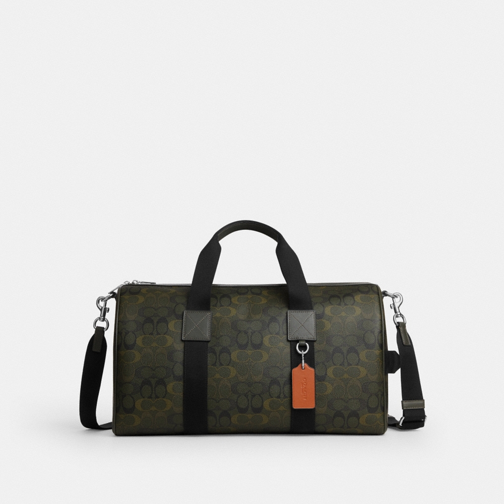 Coach Outlet Explorer Duffle Bag 45 In Signature Camo Print - Preorder