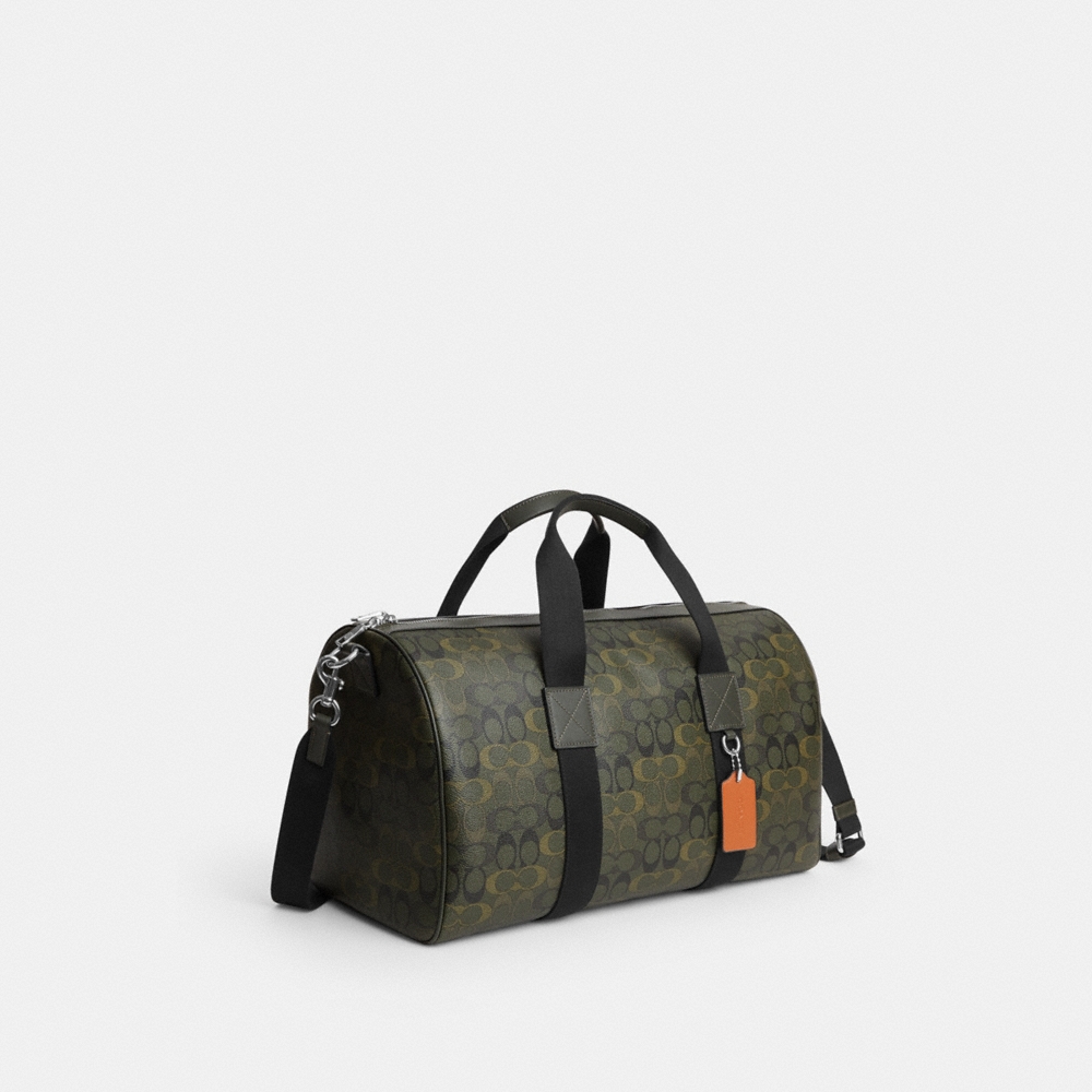 Coach Outlet Explorer Duffle Bag 45 In Signature Camo Print - Preorder