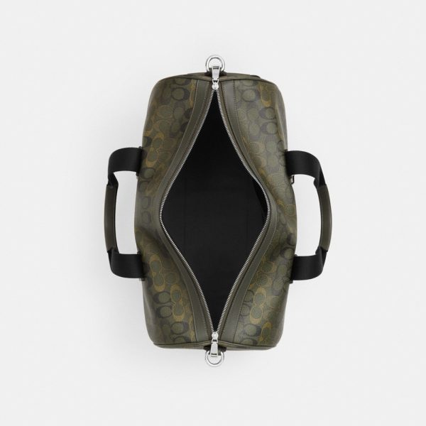 Coach Outlet Explorer Duffle Bag 45 In Signature Camo Print - Preorder