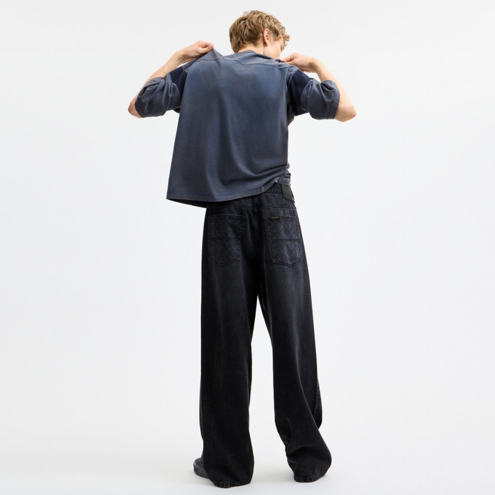 Coach Outlet Baggy Denim Jeans - Preorder