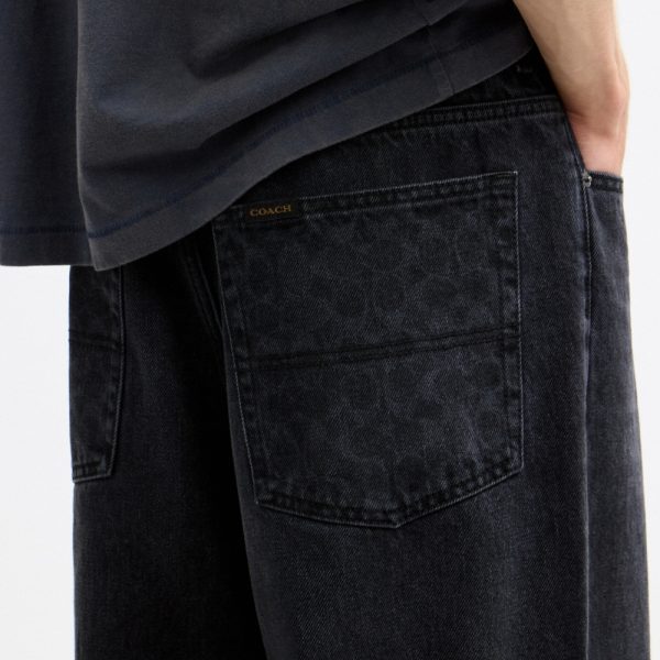 Coach Outlet Baggy Denim Jeans - Preorder