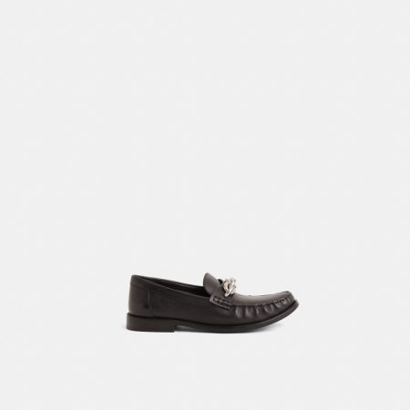 Coach Restored Jess Loafer - Preorder — Black/Silver