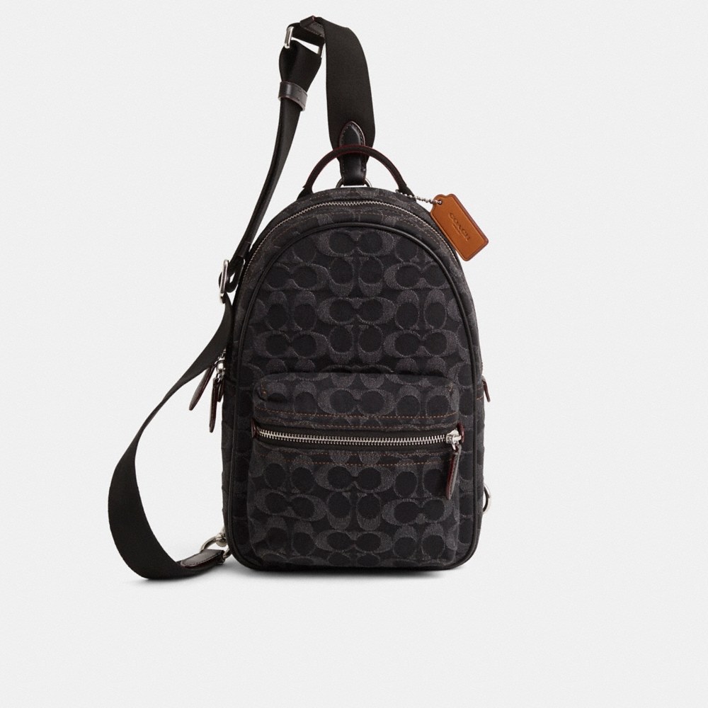 Coach Restored Charter Pack In Signature Denim - Preorder