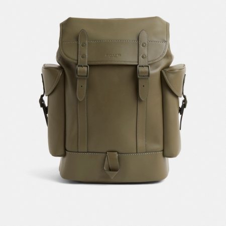 Coach Restored Hitch Backpack - Preorder — Army Green
