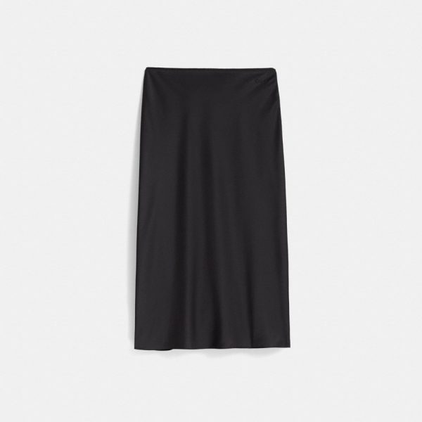Coach Restored Long Satin Midi Skirt - Preorder