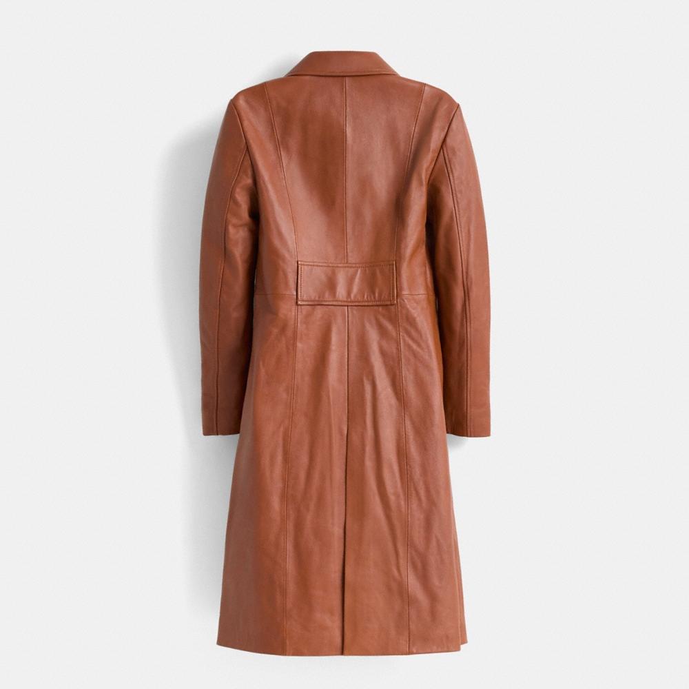 Coach Restored Leather Coat - Preorder