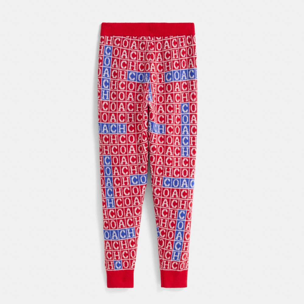 Coach Restored Crossword Joggers - Preorder
