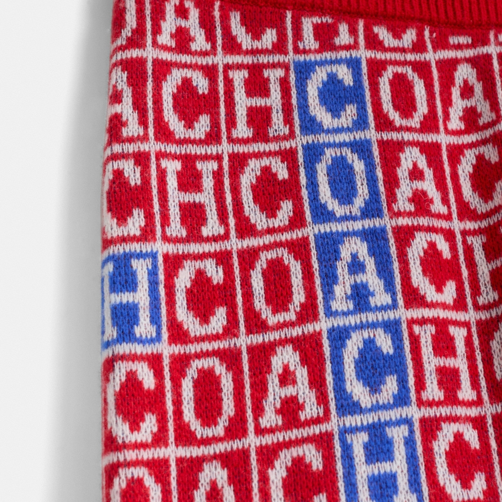 Coach Restored Crossword Joggers - Preorder