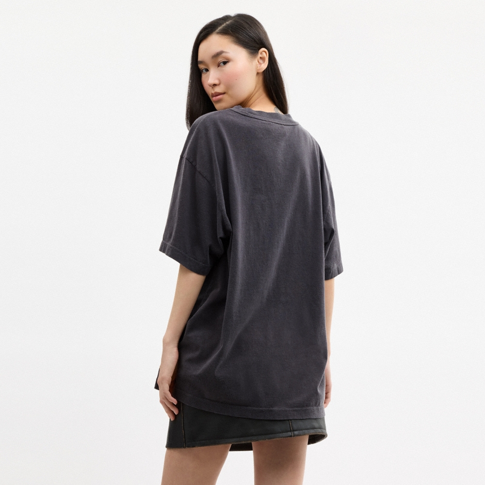 Coach Outlet Metal Graphic Relaxed T-Shirt - Preorder