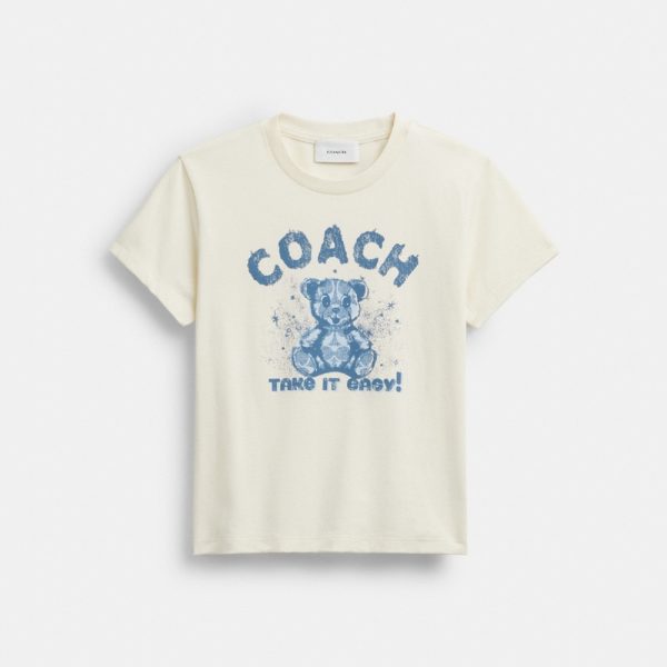 Coach Outlet Teddy Shrunken T-Shirt - Preorder