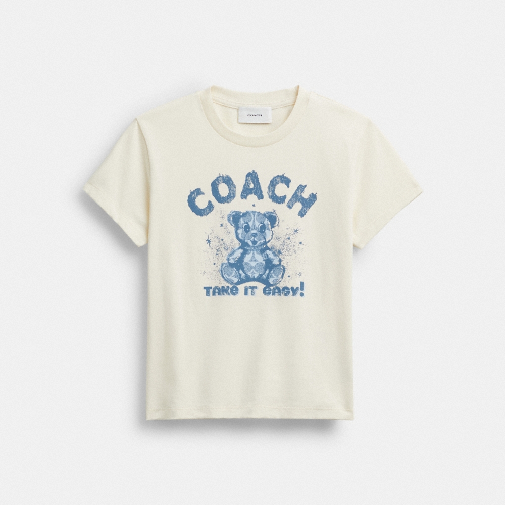 Coach Outlet Teddy Shrunken T-Shirt - Preorder