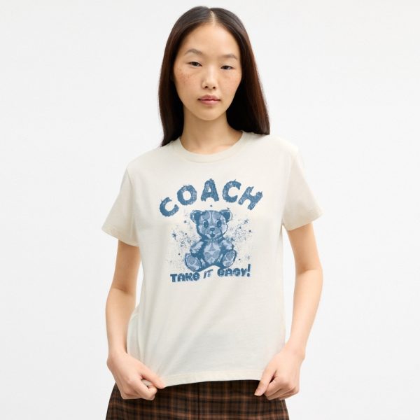 Coach Outlet Teddy Shrunken T-Shirt - Preorder
