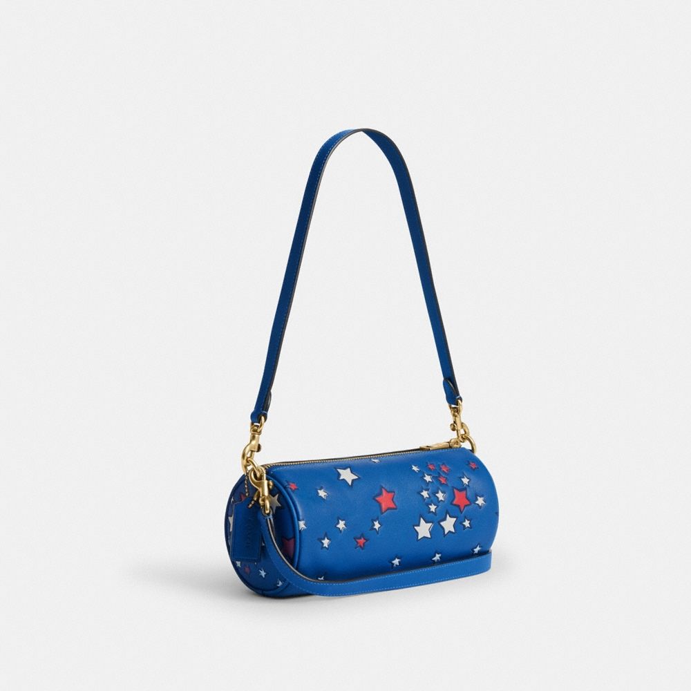 Coach Outlet Barrel Bag With Americana Star Print - Preorder