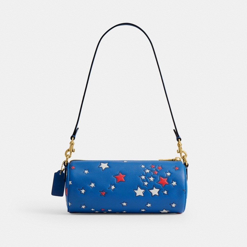 Coach Outlet Barrel Bag With Americana Star Print - Preorder