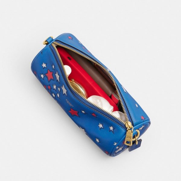 Coach Outlet Barrel Bag With Americana Star Print - Preorder