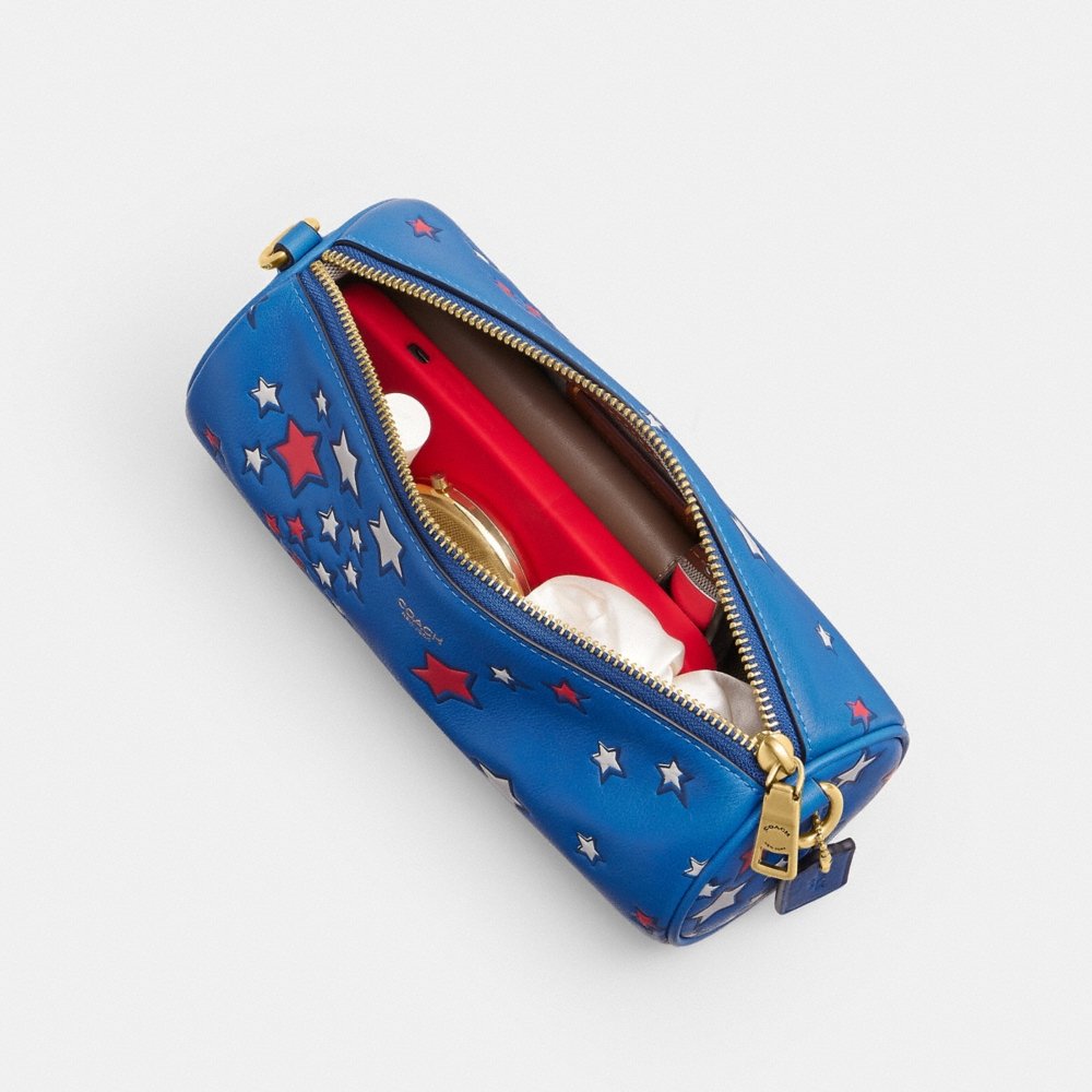 Coach Outlet Barrel Bag With Americana Star Print - Preorder