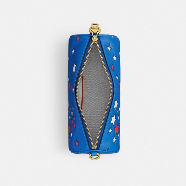 Coach Outlet Barrel Bag With Americana Star Print - Preorder
