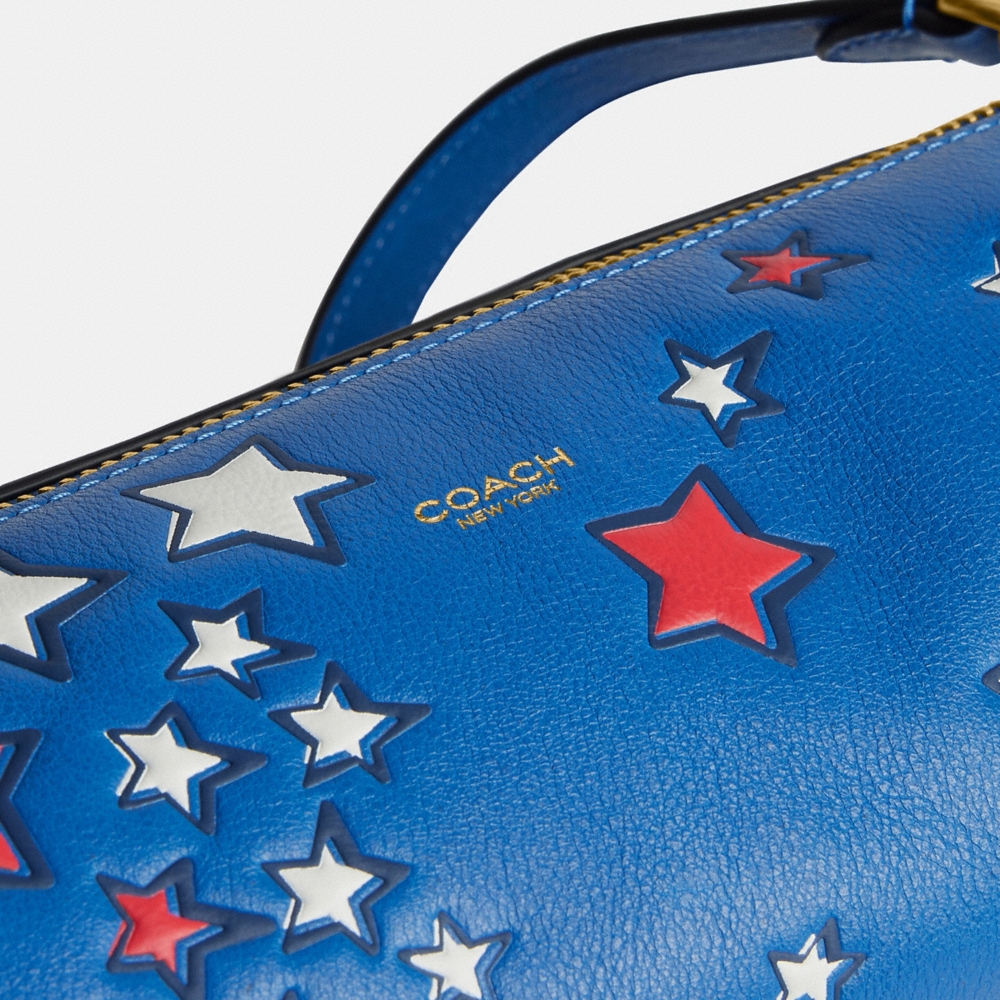 Coach Outlet Barrel Bag With Americana Star Print - Preorder